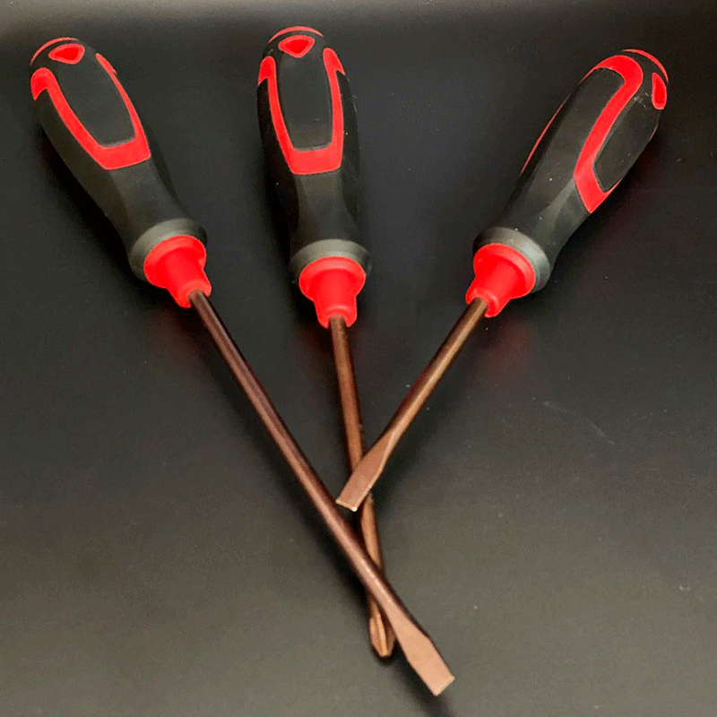 Wholesale of screwdrivers, screwdrivers, 4-inch, 5-inch and 6-inch single-head cross-head strong magnetic dual-purpose screwdrivers from the manufacturer Specification drawing