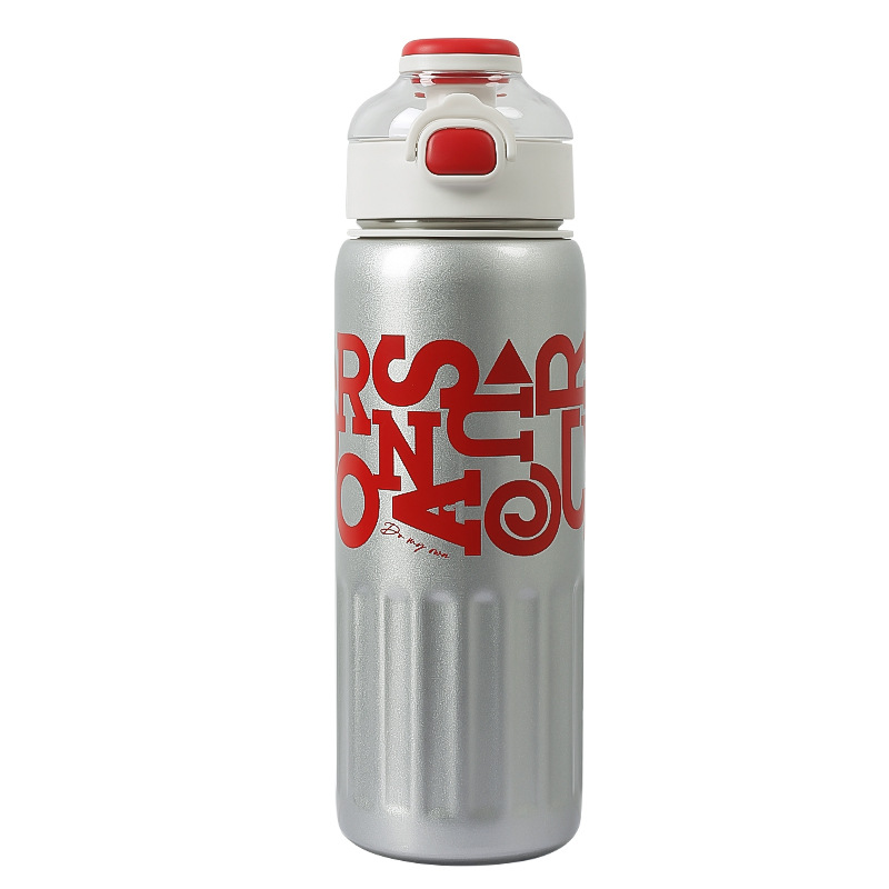 304 stainless steel insulated cup, high appearance level, cute straw, anti-drop, household cup for children and girls, Yongkang water cup Item Picture