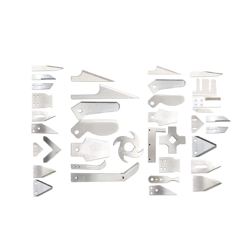 All kinds of special-shaped blades, super-hard industrial blades, stainless steel food triangular sharp knives, toothed knives, round knives, serrated mechanical knives Item Picture