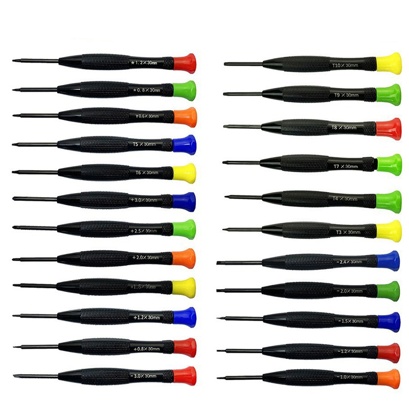 Eyewear screwdriver sets, tool repair, bag arrangement, eyewear adjustment, watch, mobile phone accessories, 10-cross small screwdrivers wholesale details Picture