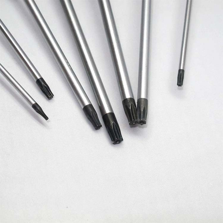 T20 Plum Blossom car repair screwdriver perforated alloy steel, T30 screwdriver for bicycle mechanical repair, T10 screwdriver Application Scenario