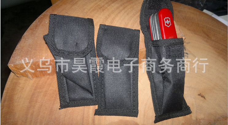 Wholesale black 11-kai and 17-kai Oxford cloth bags with a swing knife details Picture