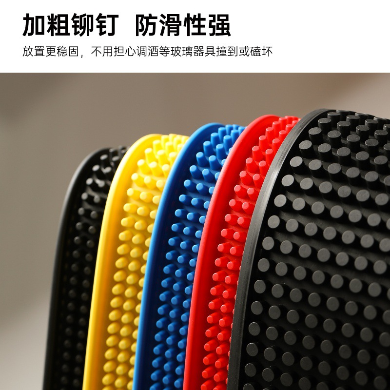 Draining mat, bar mat, table mat, water filter mat, anti-slip mat for bars, wine glass mat, engraved rubber mat, rectangular bar mat details Picture