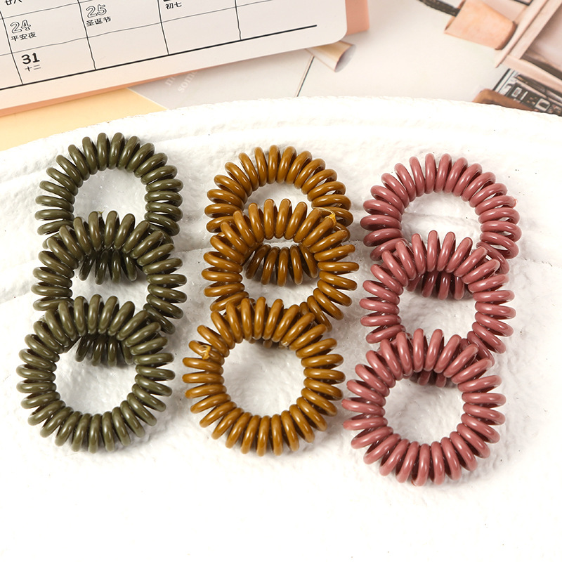 Phone circle headwear, hair tie, high elasticity, no hair strangling, ins style, fresh and versatile, high-end feel, 2025 new style details Picture