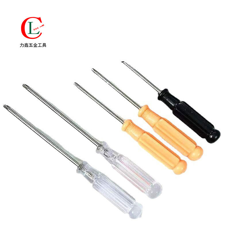 Crystal screwdriver, transparent 3MM/2.5MM cross-head screwdriver, toy, battery box, gift full figure