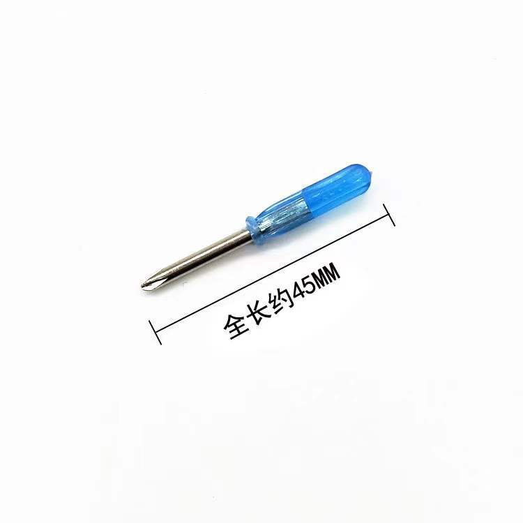2mm screwdriver 1.5 2.0 3.0 cross/flat-head small screwdriver toy gift mini blue small screwdriver Application Scenario