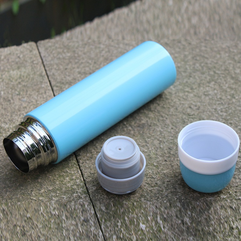 Insulated cups, portable stainless steel student water cups for men and women, large capacity 500ml, car business cups, wholesale tea cups Specification drawing