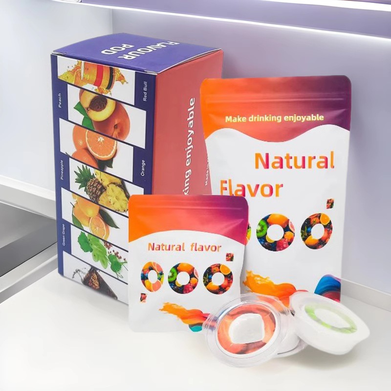 Square universal fragrance ring color bag, fruit-flavored extraction fragrance ring, smell and change flavor play ring, cross-border best-selling manufacturer full figure