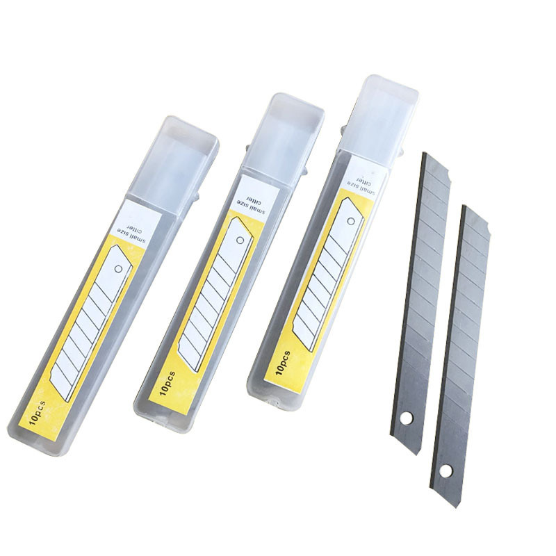 Wholesale of small-sized, graphic design blades, 9mm small knives, wallpaper and paper cutting blades, office supplies and paper cutting blades undefined