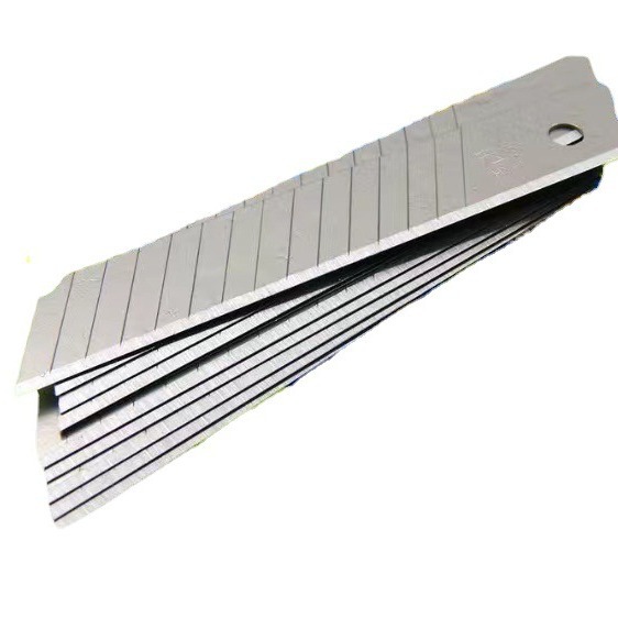14 sections of Zhuhai Hongxin 06MM thick HX-A60 utility blade, Hongxin replacement blade Application Scenario