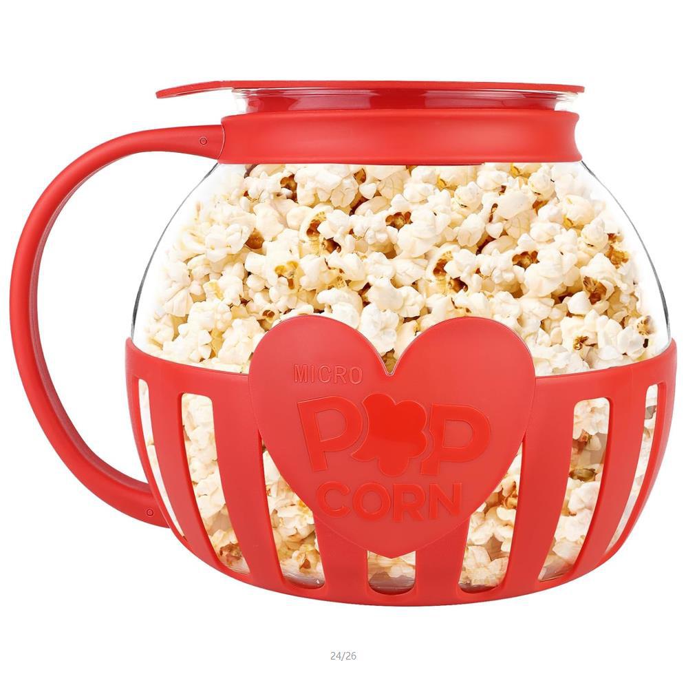 Cross-border bestsellers: Microwave oven, Micro-Pop popcorn pot, glass and plastic casing, dishwasher, 2.25qt self-bursting machine details Picture