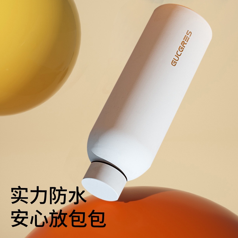 Customized narrow-mouthed American insulated cups, outdoor sports water bottles, portable stainless steel small-mouthed water cups, travel cups, men's cups Specification drawing