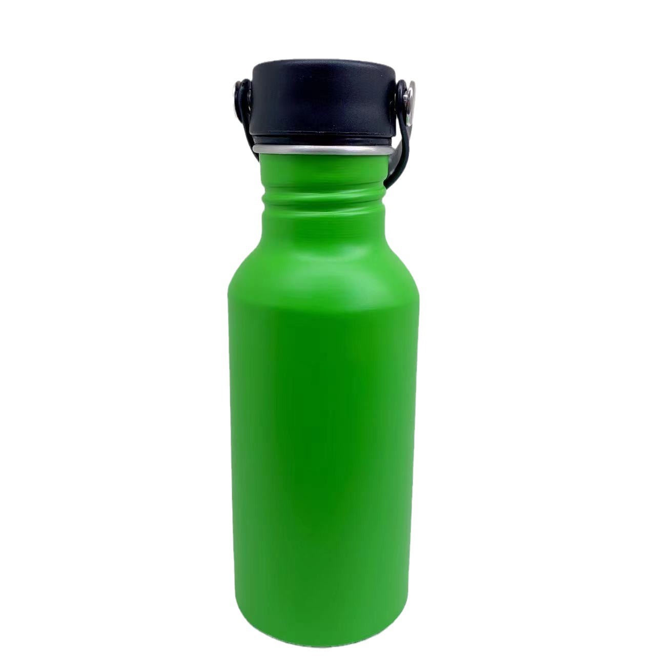 New irregular-shaped stainless steel sports water bottle and cup with a large mouth, American-style outdoor large-capacity, single-layer cross-border portable insulation Item Picture