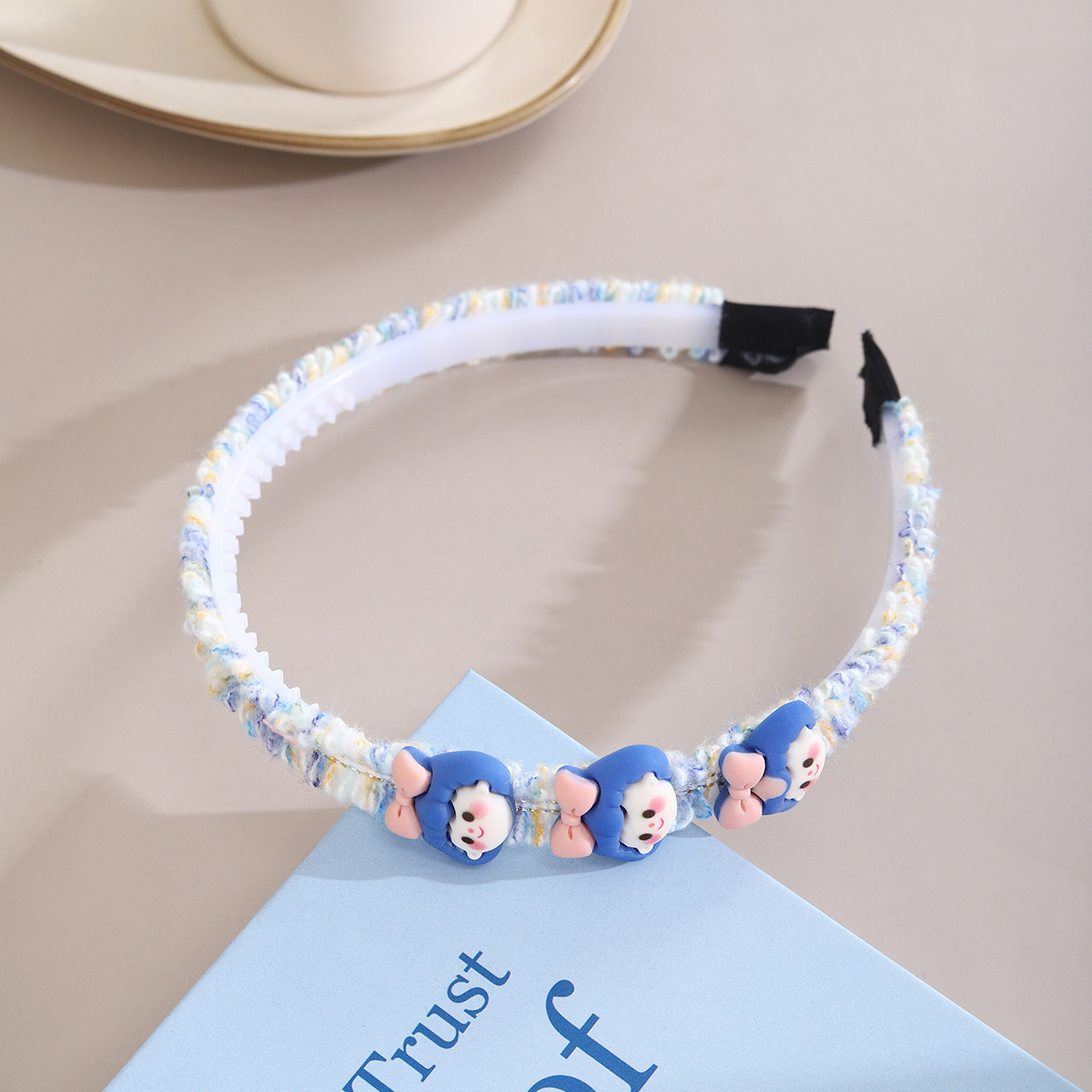Children's hair band, girls' high-end non-constricting hair, baby hair clip headwear, special bow hair band for little girls, cute hair band Application Scenario