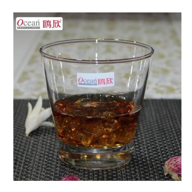 Thai Ouxin heat-resistant water cups, glass cups, beverage cups, juice cups, whisky cups, tea cups, bubble milk tea large-mouthed cups details Picture