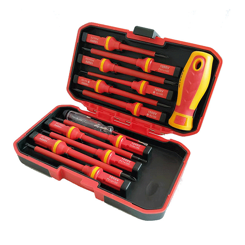One-piece consignment 29-in-one insulated screwdriver, electrician repair household cross-head screwdriver set undefined