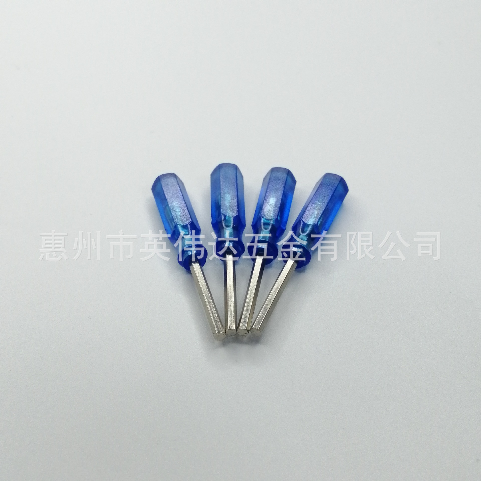 New 45-long mini cross-head hex socket screwdriver, transparent screwdriver taper, small screwdriver Specification drawing