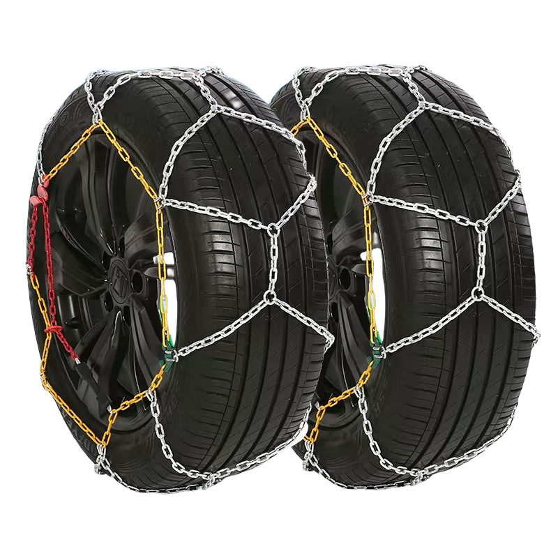 KN链条伟海胜汽车轮胎防滑链防侧滑轿车越野车应急通用型合金钢防滑链雪地铁链白底实物图