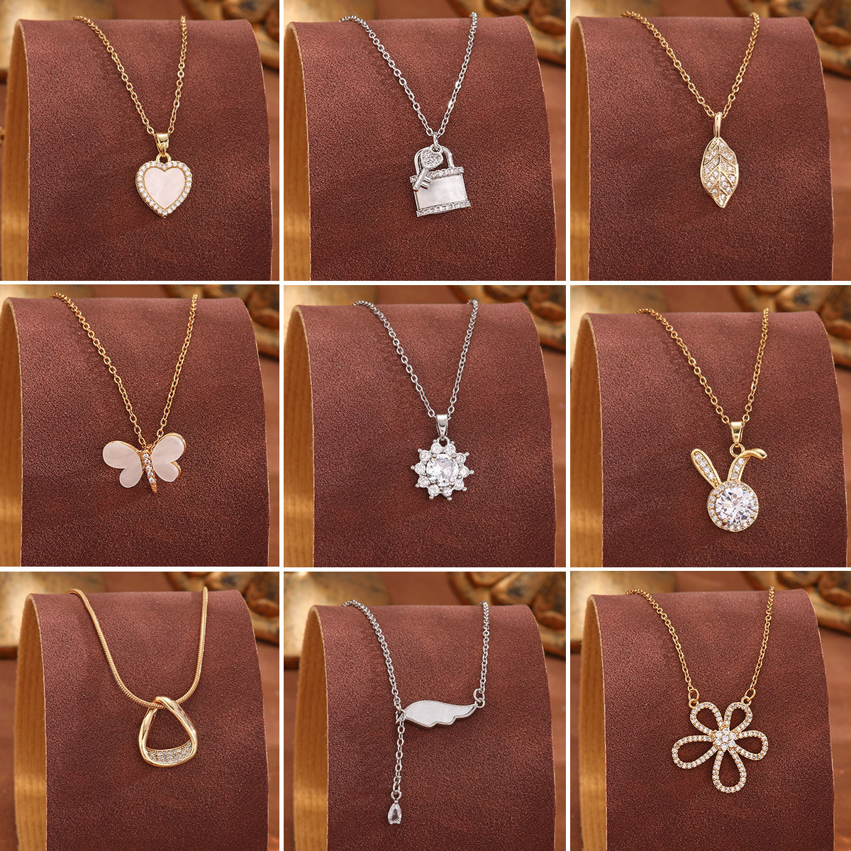 A silver titanium steel necklace with a light luxury design sense from Japan and South Korea, trendy and versatile on Instagram for women, a popular collarbone chain and a high-end necklace full figure