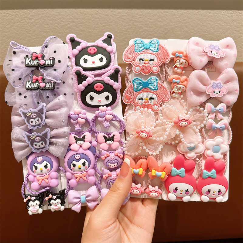 Children's Kulomi hair band for girls is not harmful to hair and has good elasticity. It is a baby hair band and a hair tie for little girls details Picture