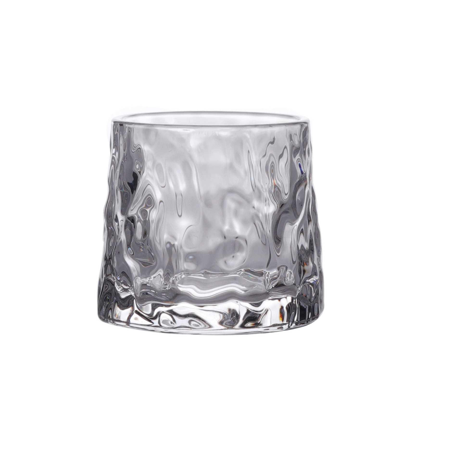 Ins-style Japanese-style rotating whisky glass, thick glass cup, bar, KTV home foreign wine glass Item Picture