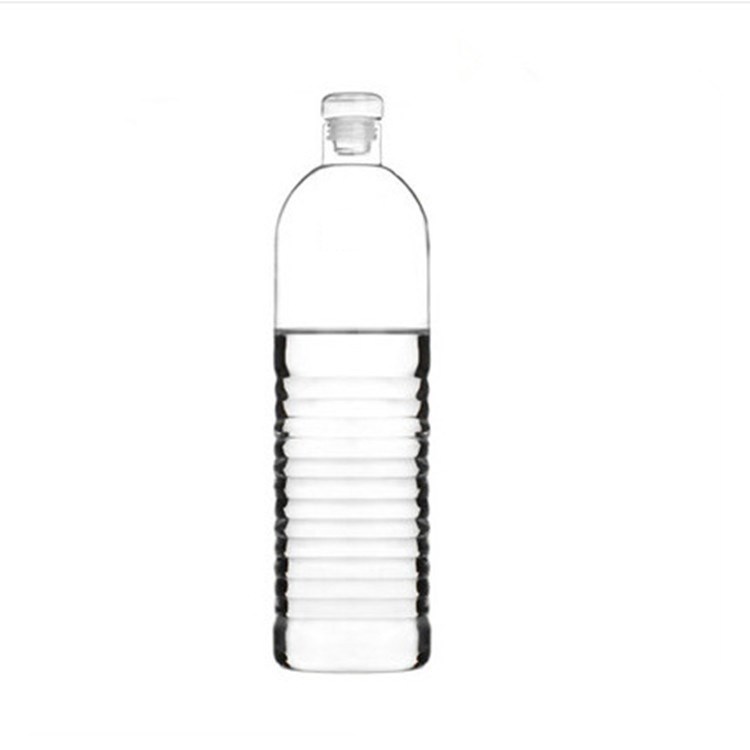 Transparent glass cup, mineral water bottle, middle school girls, boys, summer car portable takeout water cup, large capacity, summer Item Picture
