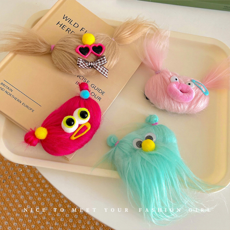 The 2023 new Dopamine funny and cute hair clip bb clip headwear details Picture