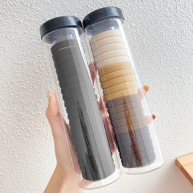 Korean version 20 high-elasticity hair ties, seamless rubber bands, women's hair ties, no hair damage, no hair tie, hair band Application Scenario