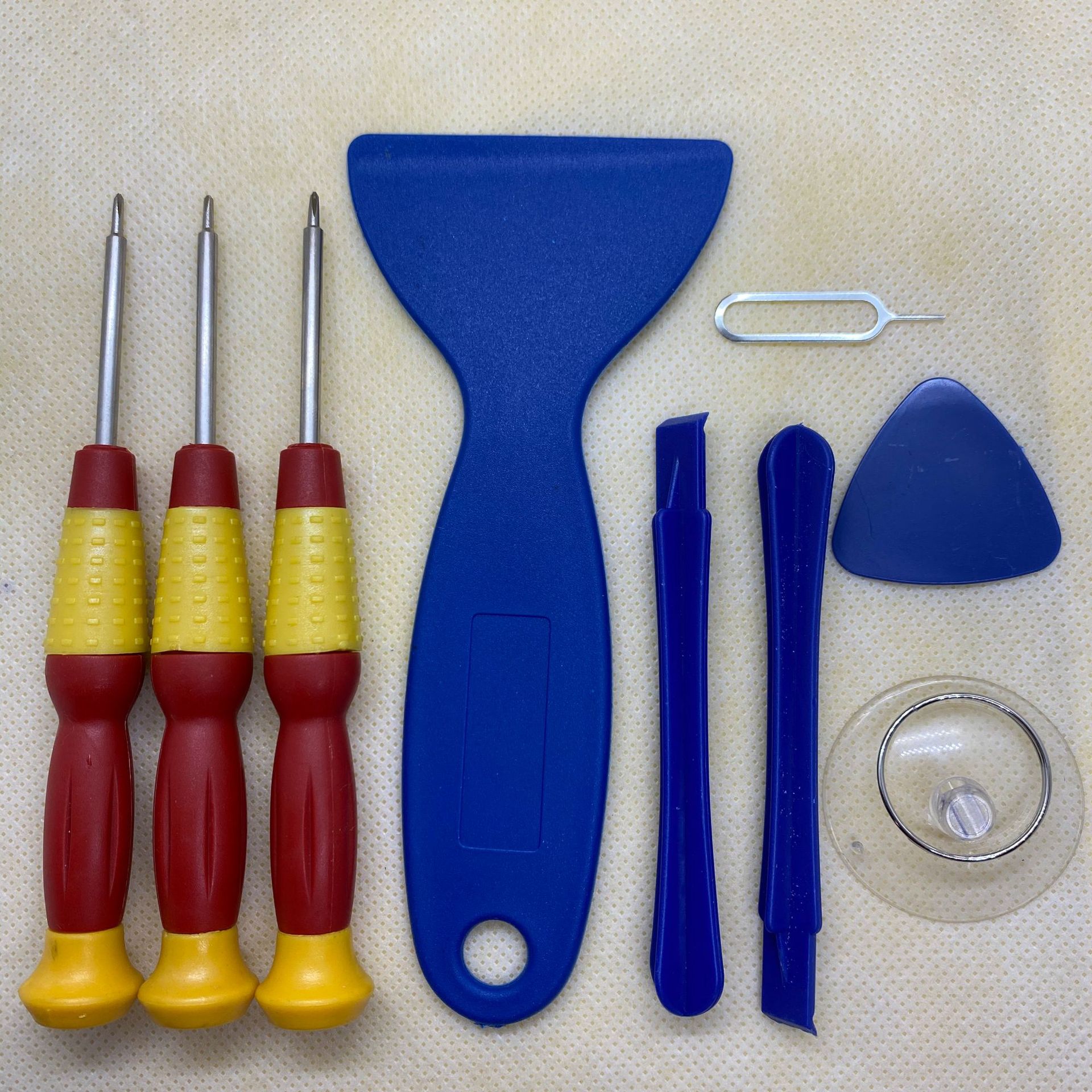 Mobile phone disassembly tools, repair, Apple laptop mini screwdriver set, all-in-one nine-piece screwdriver Specification drawing