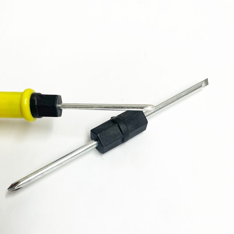 Double-headed, cross-head, flat-head dual-purpose screwdriver, 3-inch, 4-inch, 5-inch screwdriver, household, outdoor furniture, tent tools, screwdriver details Picture