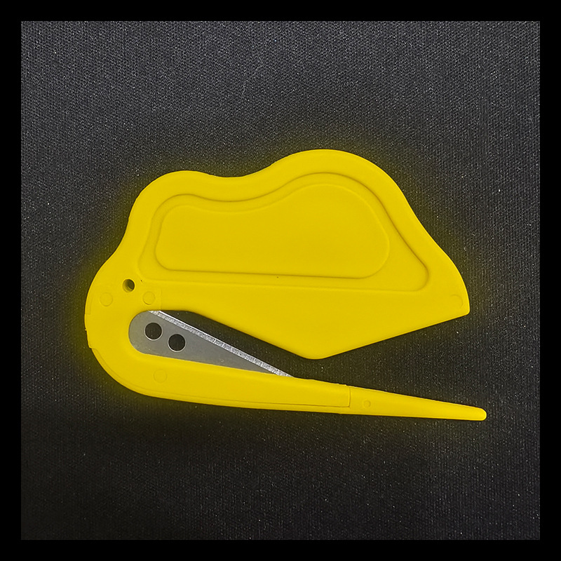 Cross-border multi-functional plastic mini box opening knife, rope cutting and sealing, express packaging film opening knife, portable box opening knife undefined