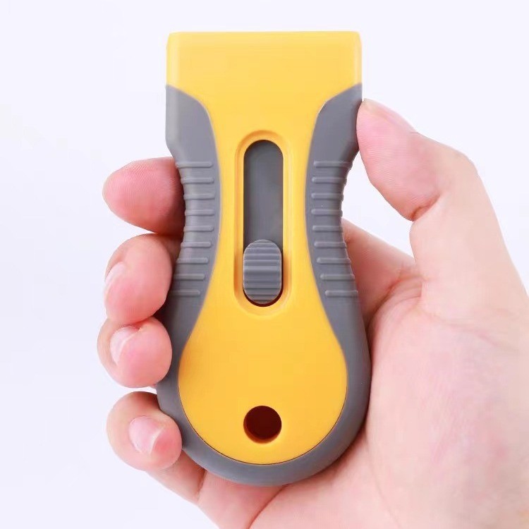 Cleaning shovel knife, multi-functional double-head small shovel knife, glue removal small scraper knife, car film application tool, stain removal extended shovel details Picture