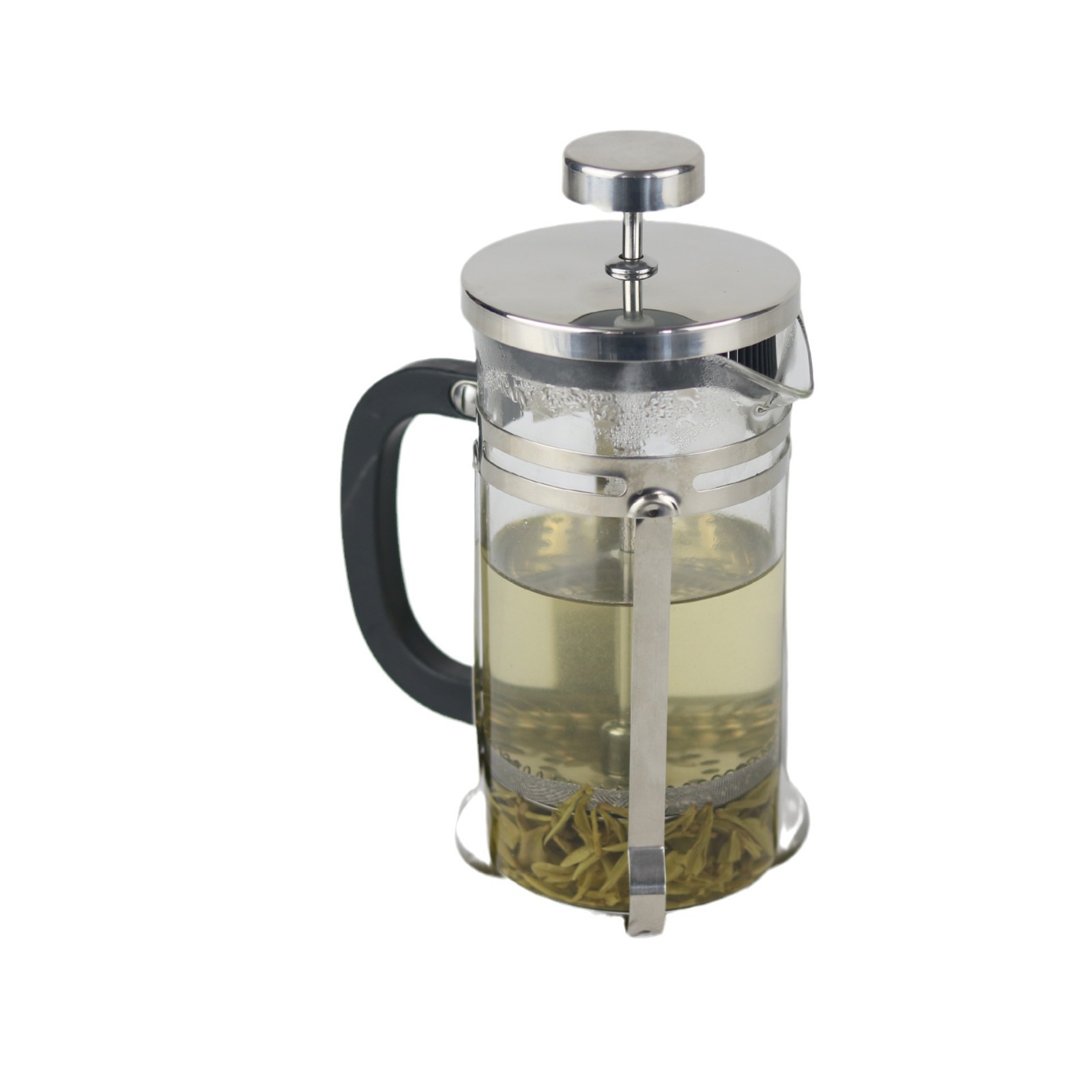 Cross-border coffee press, hand-brewed filter cup, tea maker, household wholesale heat-resistant French glass hand-brewed milk foam Item Picture
