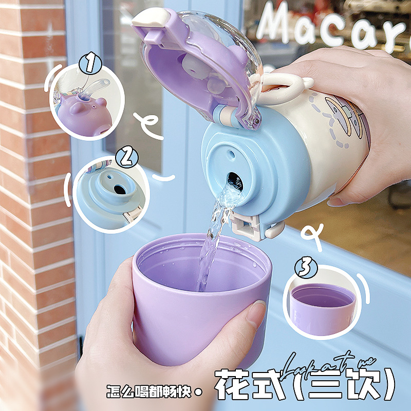 Household 304 stainless steel insulated cup for girls, children and students, high appearance level water cup, portable anti-drop Yongkang cup Application Scenario