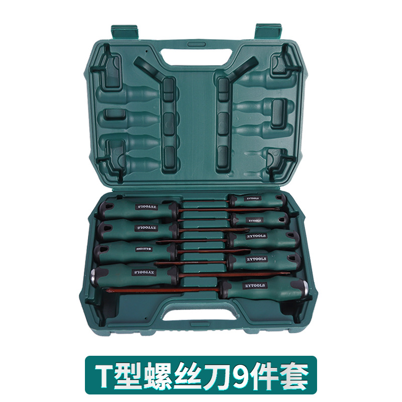 Wholesale manufacturer of magnetic hoist handle cross-head screwdrivers, screwdrivers, screwdrivers, anti-slip flat-head screwdrivers and screwdriver sets undefined