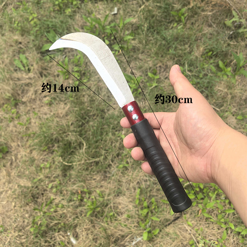 Sickle grass cutter, agricultural tool, extended handle, sickle grass cutter, magic tool, manual firewood cutting, pruning, firewood cutting frame, tree cutting undefined