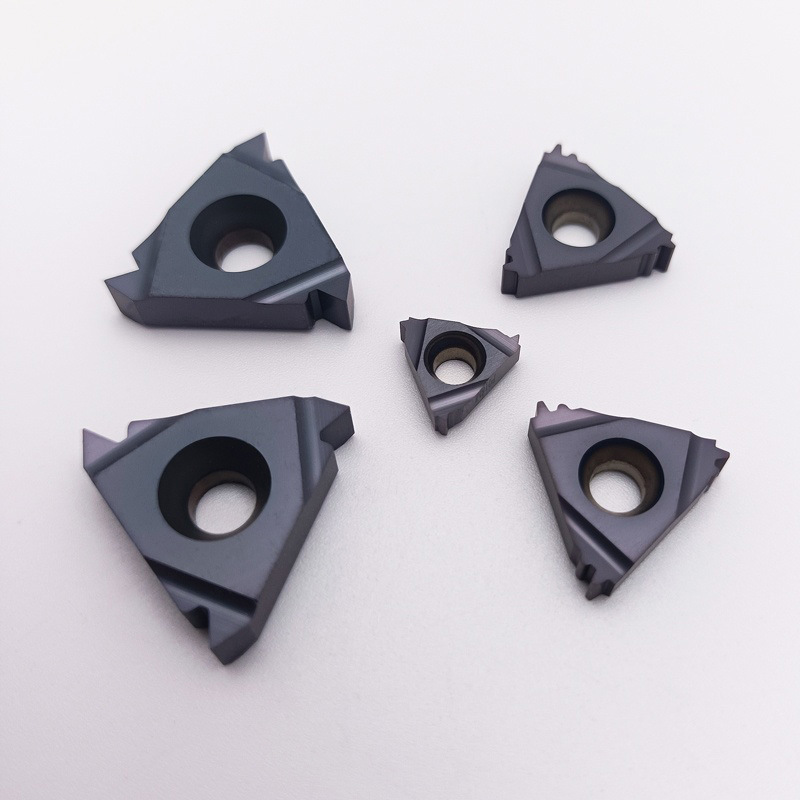 Zhuzhou 16ER1.5ISO black thread inserts for processing stainless steel special CNC external thread inserts with hard grain Specification drawing