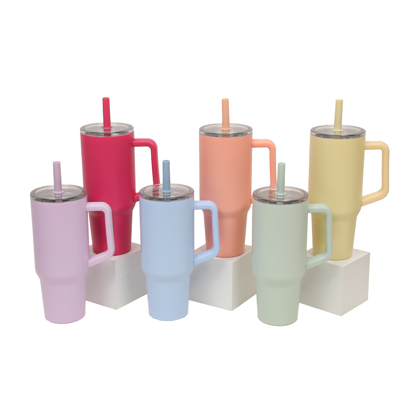 Cross-border 40oz Giant ice Cup, large-capacity portable insulated cup, double-layer cold preservation, 304 stainless steel car cup Specification drawing