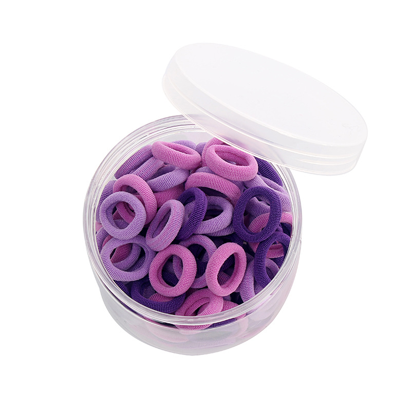 Children's rubber bands, baby hair ties, small rubber bands, towel ties, no damage to hair, good elasticity, little girls' hair ties Item Picture