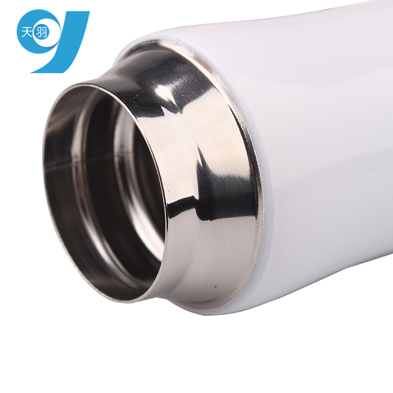 Wholesale of bouncing insulated cups, women's water cups, stainless steel car insulated cups, portable straight cups with printed logos details Picture
