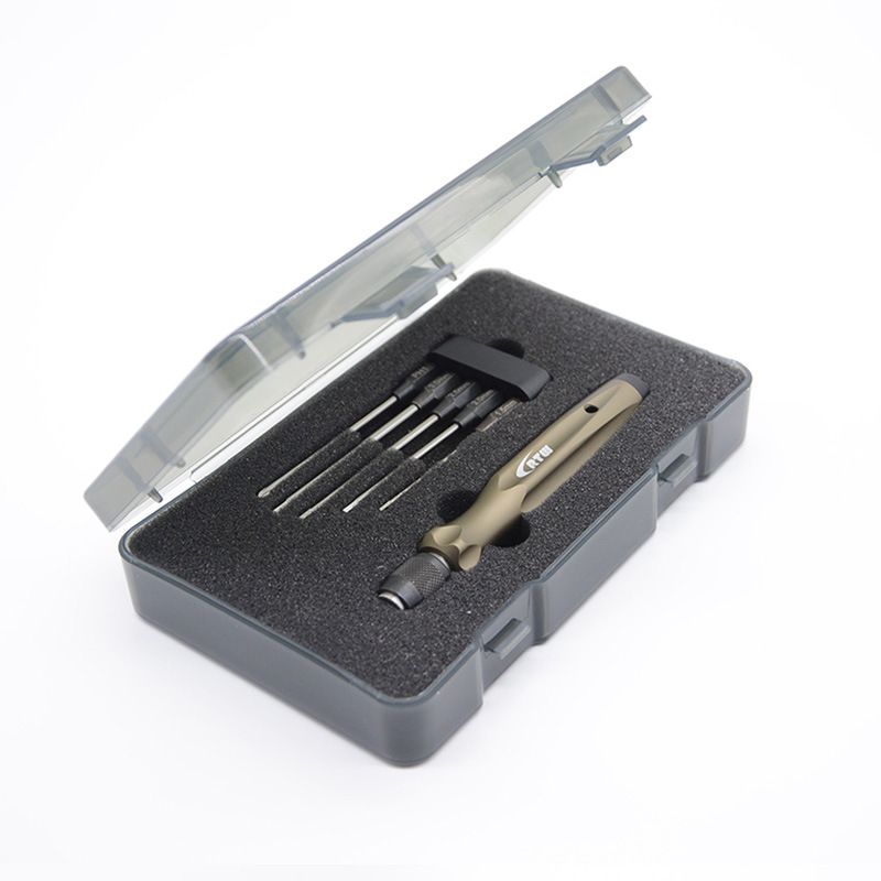Hexagon socket metric screwdriver, Yatuo same factory HRC65 high-speed steel (HSS) (five-in-one) batch screwdriver Item Picture