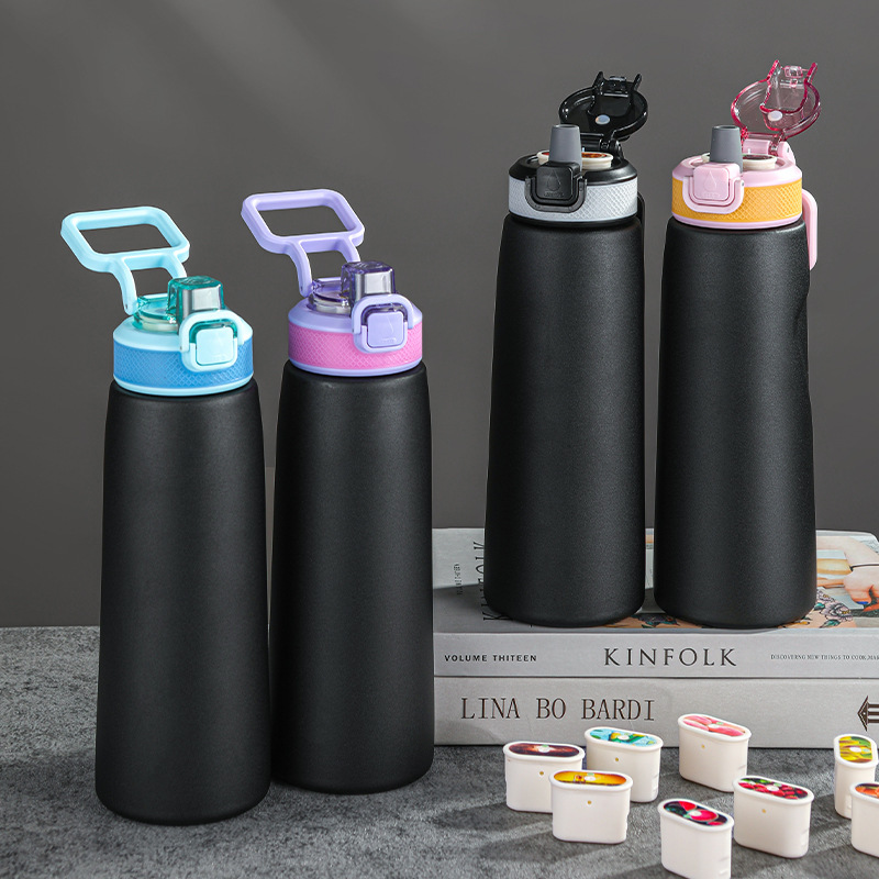 Factory direct sales 2024 new Playful insulated cup, high appearance level, scented water cup, flavored water cup, 316 aroma cup details Picture