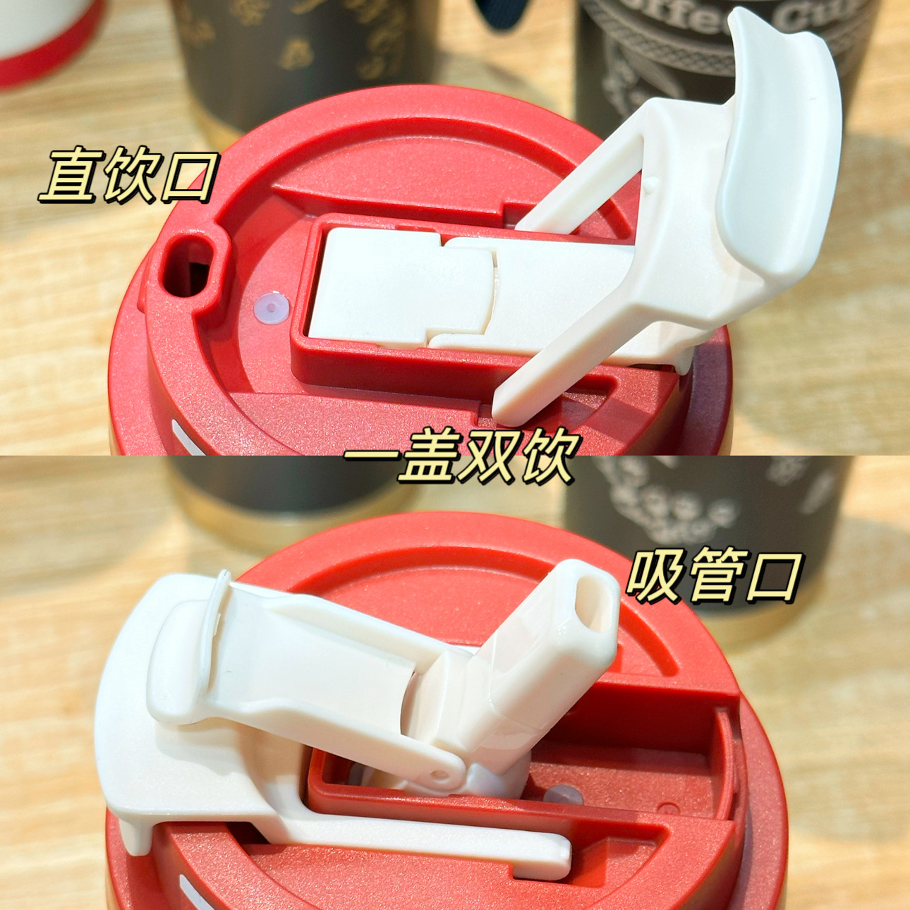 Customized new cross-border lily of the valley coffee cup, outdoor drawstring straw cup, double-layer 316 stainless steel insulated water cup Specification drawing