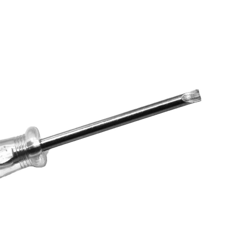 Direct sales of crystal transparent screwdrivers from the manufacturer, straight-line cross transparent handle screwdrivers, mobile phone repair toys, and free gifts Item Picture