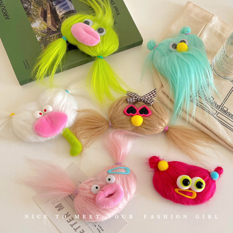 The 2023 new Dopamine funny and cute hair clip bb clip headwear full figure