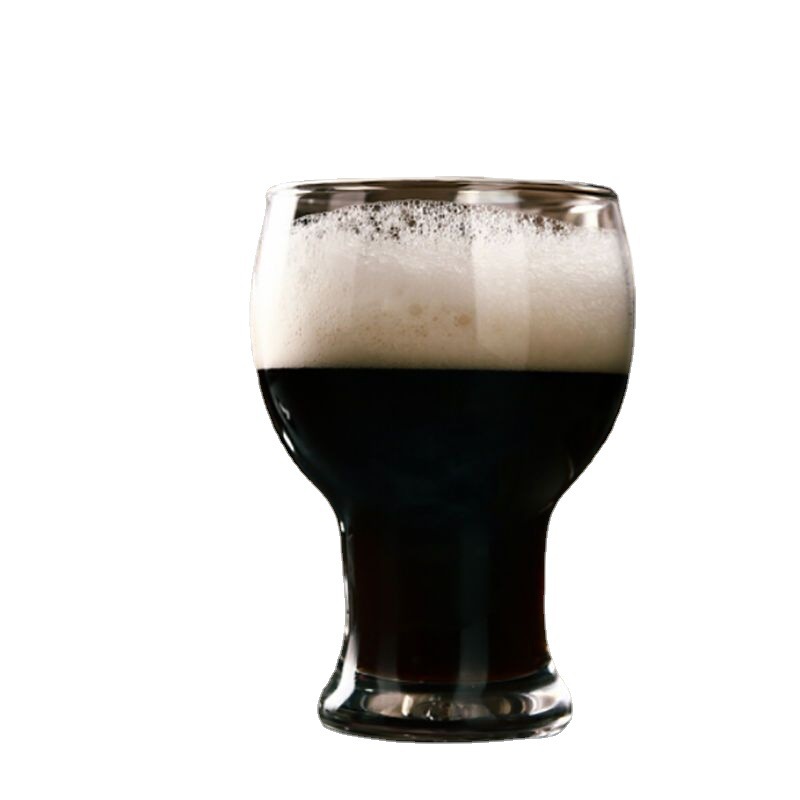 Wholesale of Amazon beer mugs, creative craft glass wine glasses, large-capacity household glass beer cups with large bellies, cross-border Item Picture