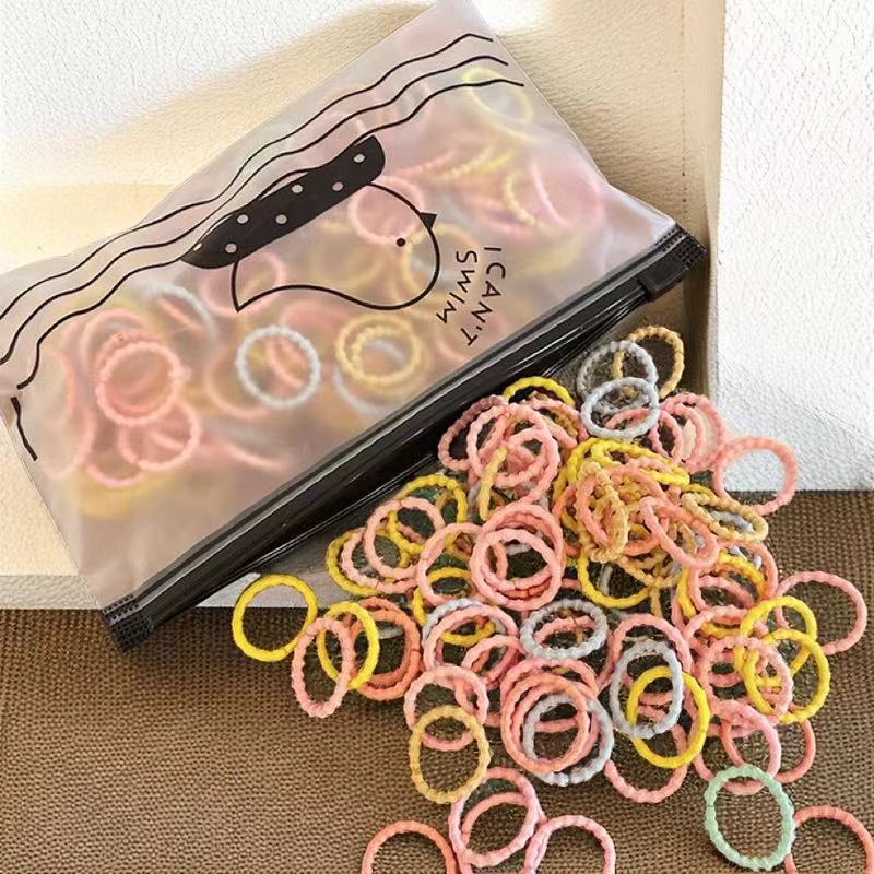 Elastic hair bands for baby girls, baby hair ties, children's rubber bands, hair accessories, small rubber bands, no damage to hair details Picture