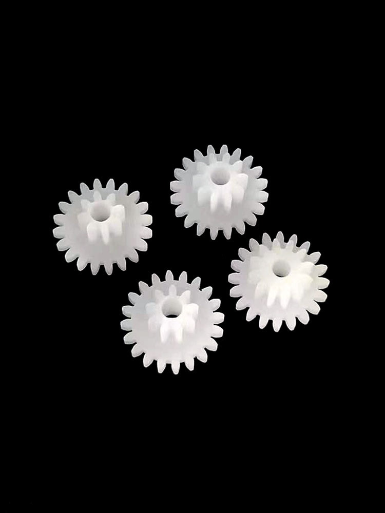 0.5 module double-layer gear collection: 20 teeth +8/9/10/12 teeth, 2mm hole toy double reduction and speed change teeth details Picture
