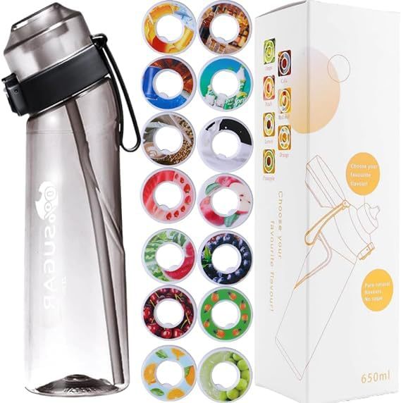 The new cross-border gradient dual-color scented water cup with 14 flavors is a drinking wonder details Picture