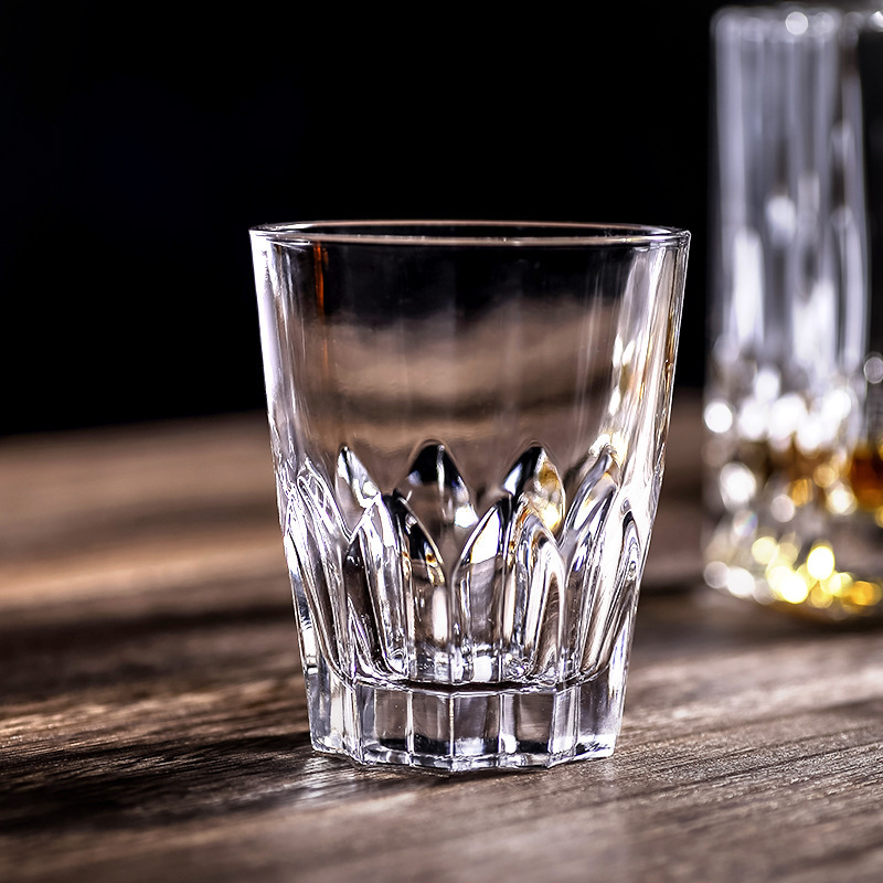 Lizun Creative Glass water cups, whisky cups, beer cups, juice cups, beverage cups, glass cups wholesale with logo printing Specification drawing